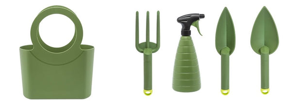 Set per esterno con borsa verde - Epoca