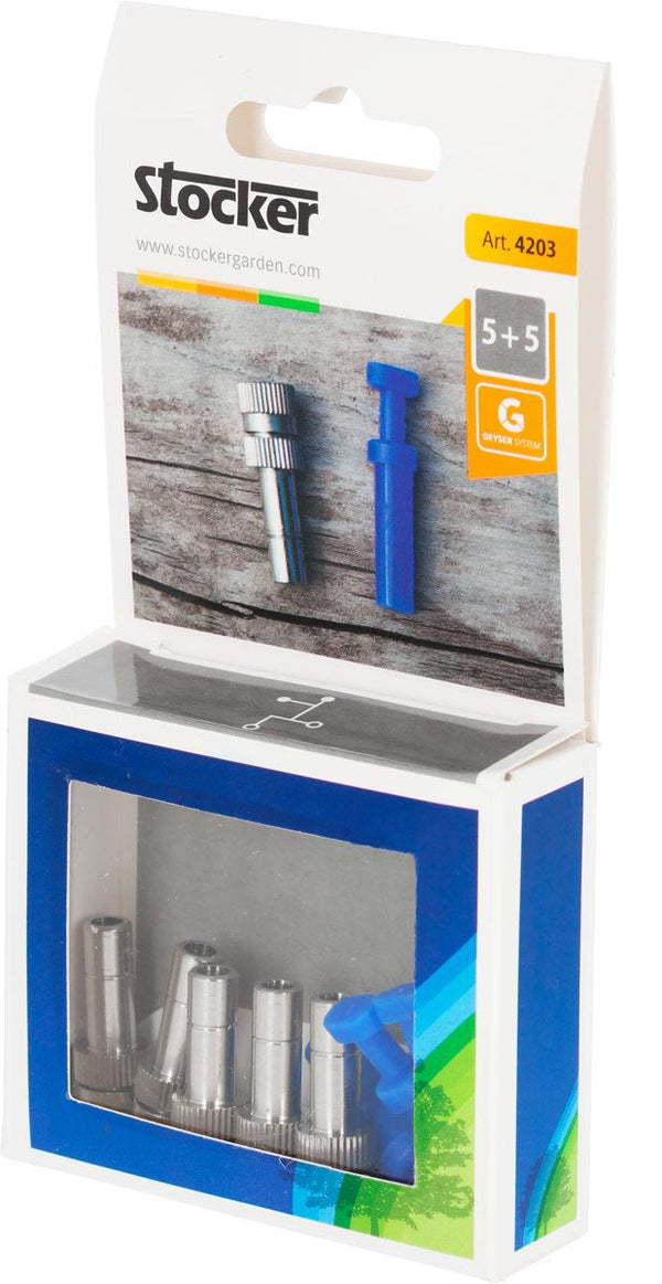 Set ugelli nebulizzazione ultra fine e tappi di chiusura - Stocker