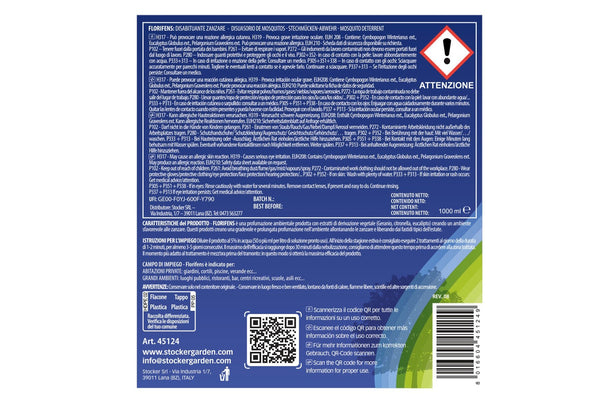 Florifens disabituante zanzare - Stocker 1Lt