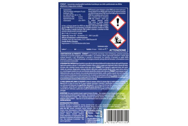 Etokraft anti-zanzare -  Stocker 1Lt