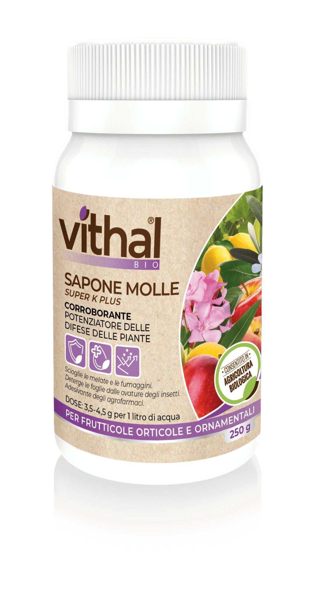 Sapone molle Super K Plus Bio - Vithal 250 ml