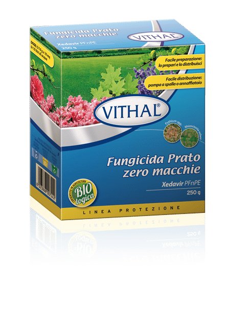 [Giardino sicuro] Fungicida prato 0 macchie Bio 250gr - Vithal Biologico