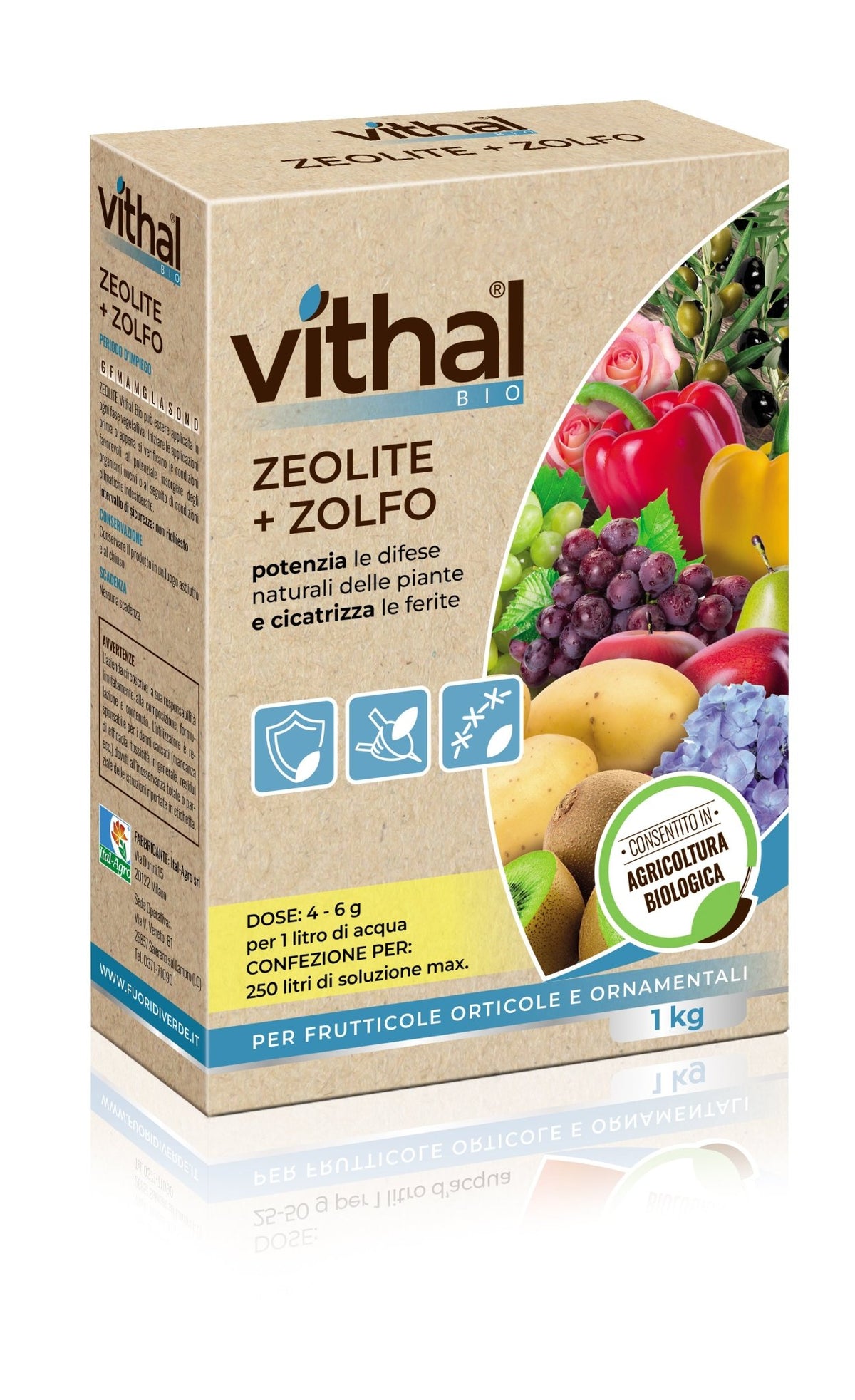 Zeolite + Zolfo - Vithal 1 kg
