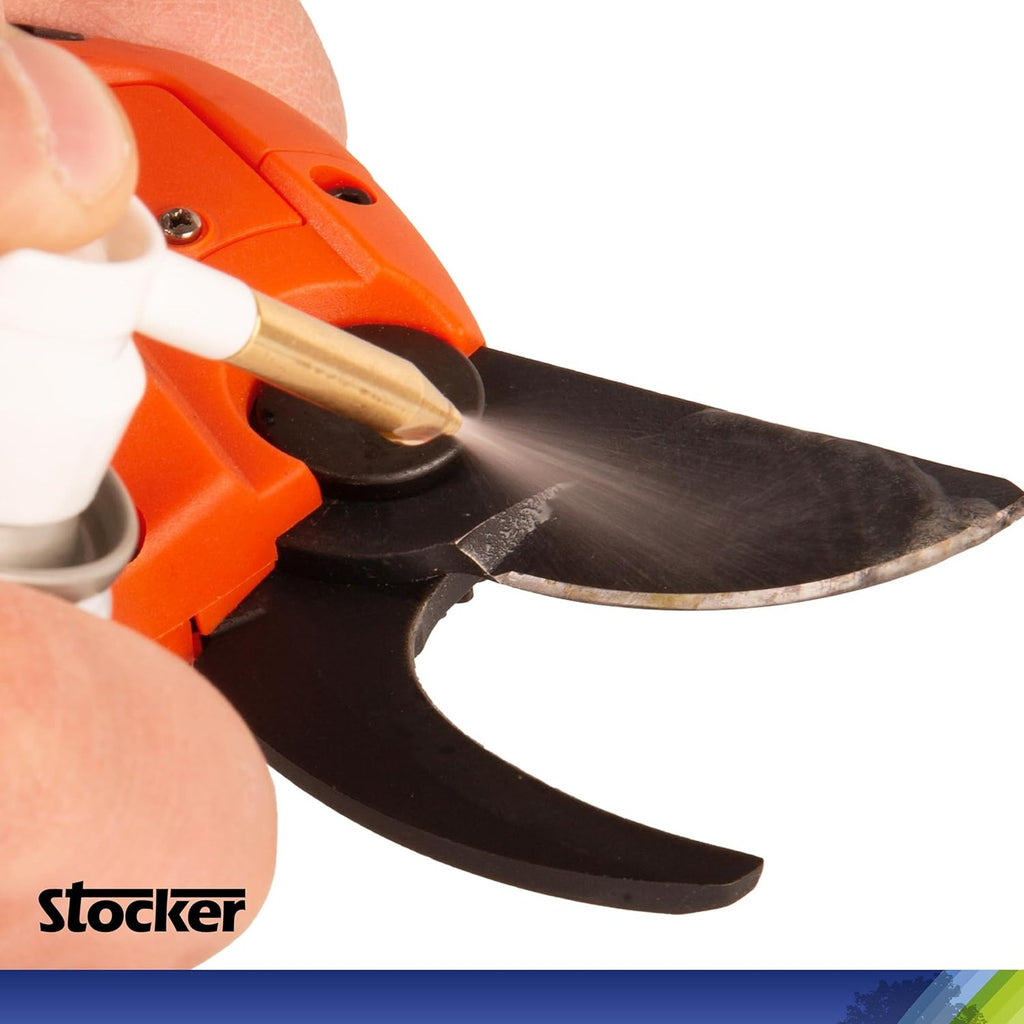 Kit de mantenimiento para tijeras a batería (aceite, grasa, detergente) - Stocker