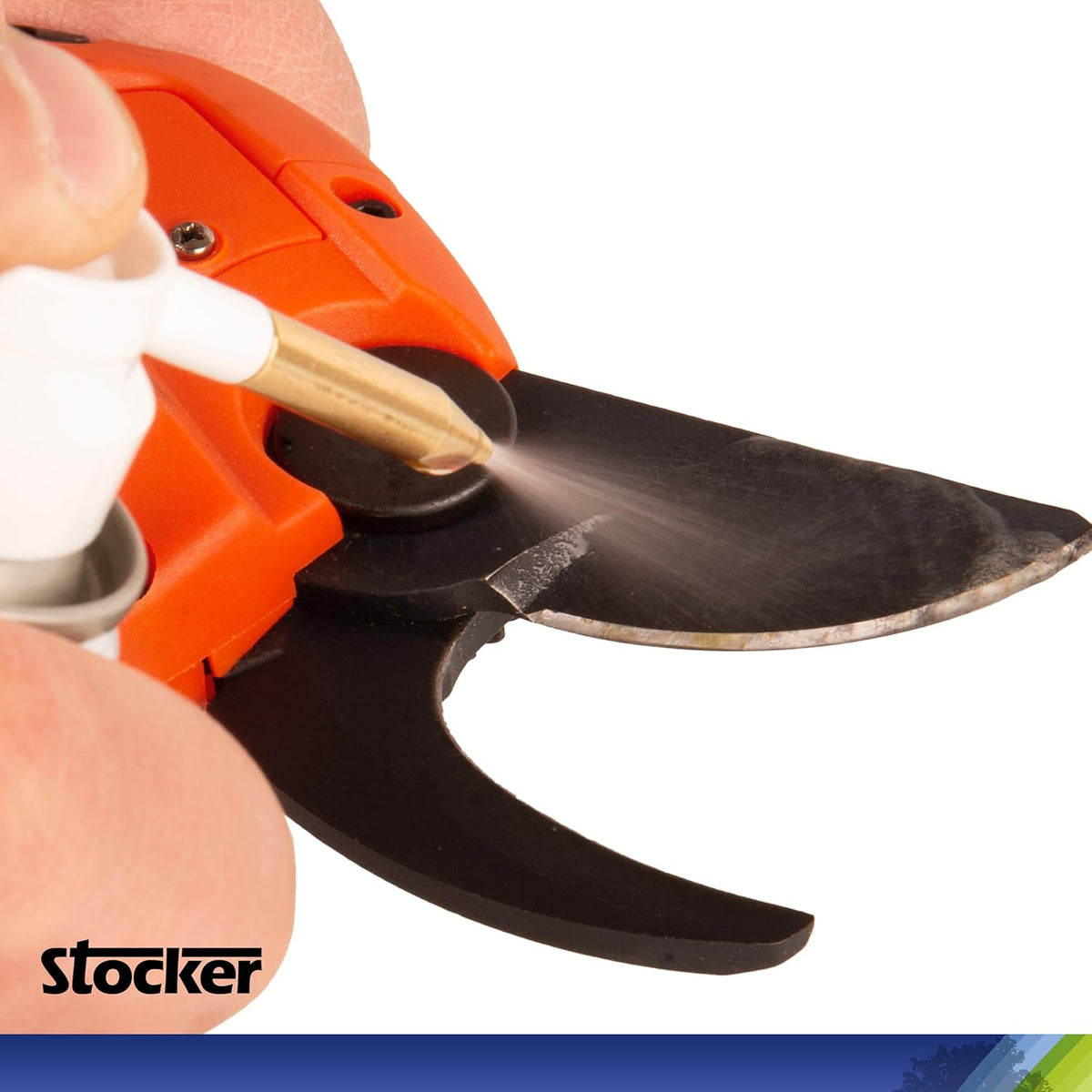 Kit manutenzione per forbici a batteria (olio, grasso, detergente) - Stocker