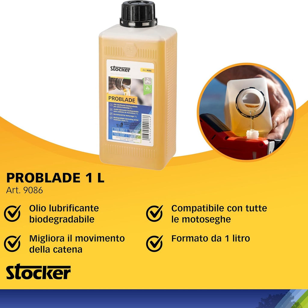 Problade Chainsaw Maintenance Kit 1 L + Bladeup 250 ml - Stocker