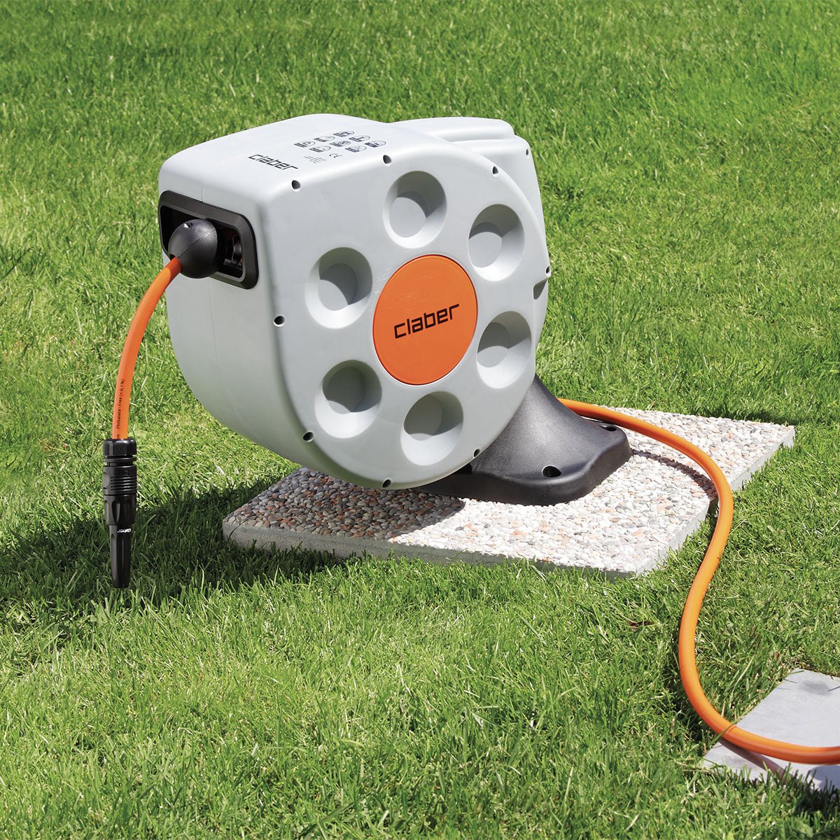 Supporto a terra per tubo Rotoroll Evolution - Claber