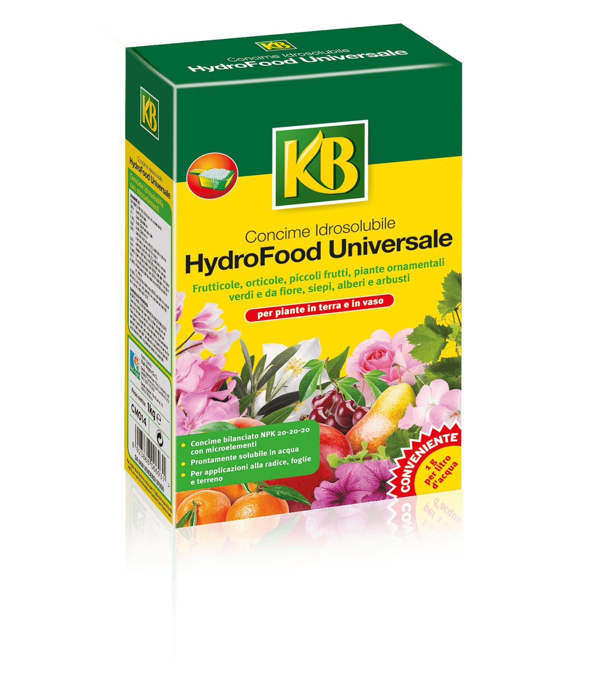 Concime idrosolubile Hydrofood universale - KB 1 kg