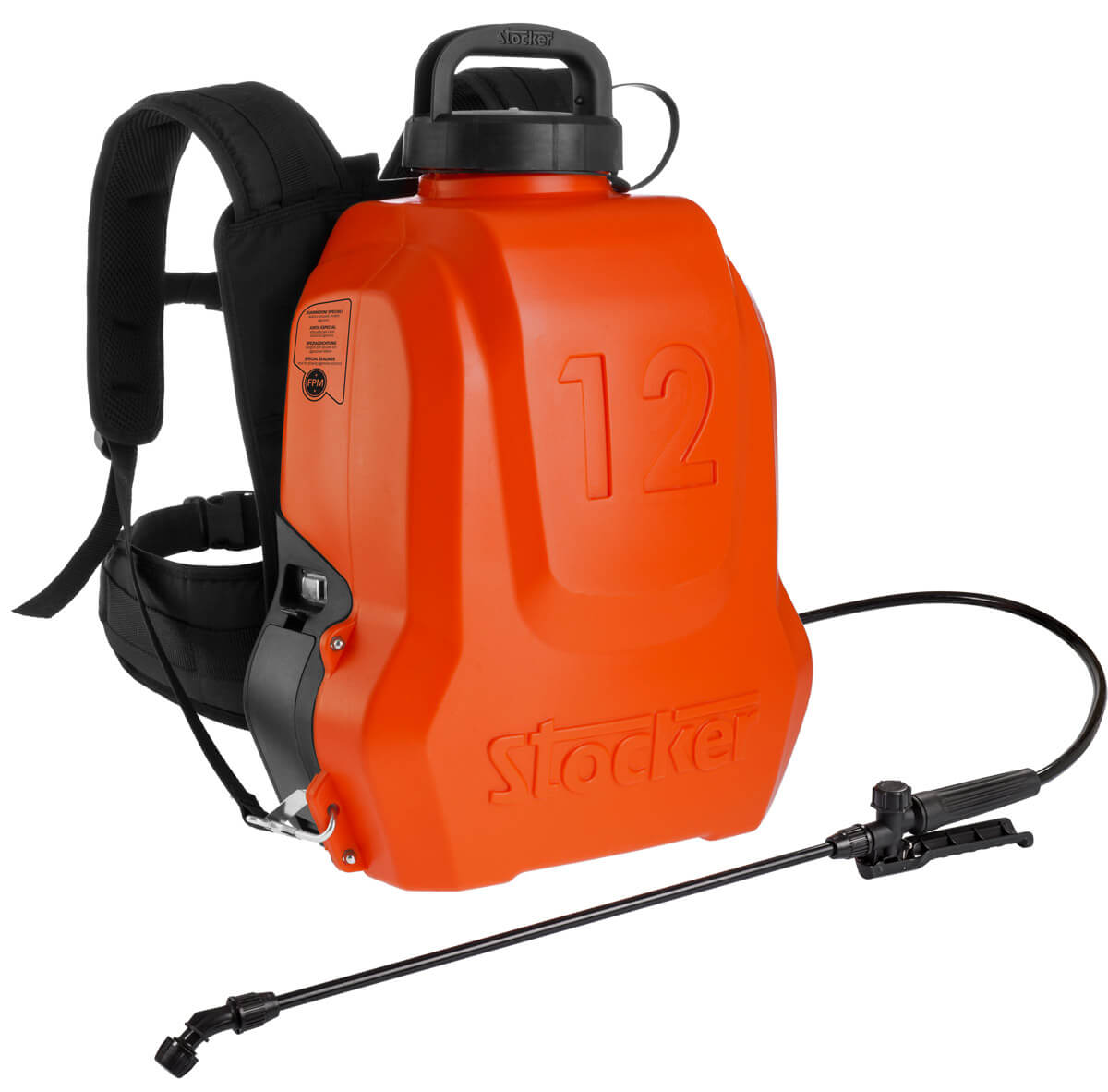 Pompa a zaino elettrica Ergo 12 L Li-Ion FPM - Stocker