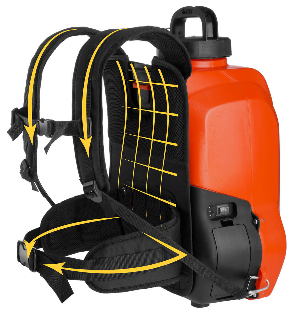 Pompa a zaino elettrica Ergo 12 L Li-Ion FPM - Stocker