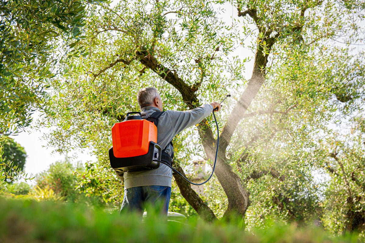 Pompa a zaino elettrica Ergomist 12 L 21 V - Stocker