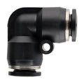 Racor de 90° sin roscar Ø 8 mm para Geyser - Stocker