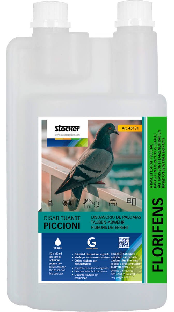Florifens disabituante piccioni - Stocker 1 L