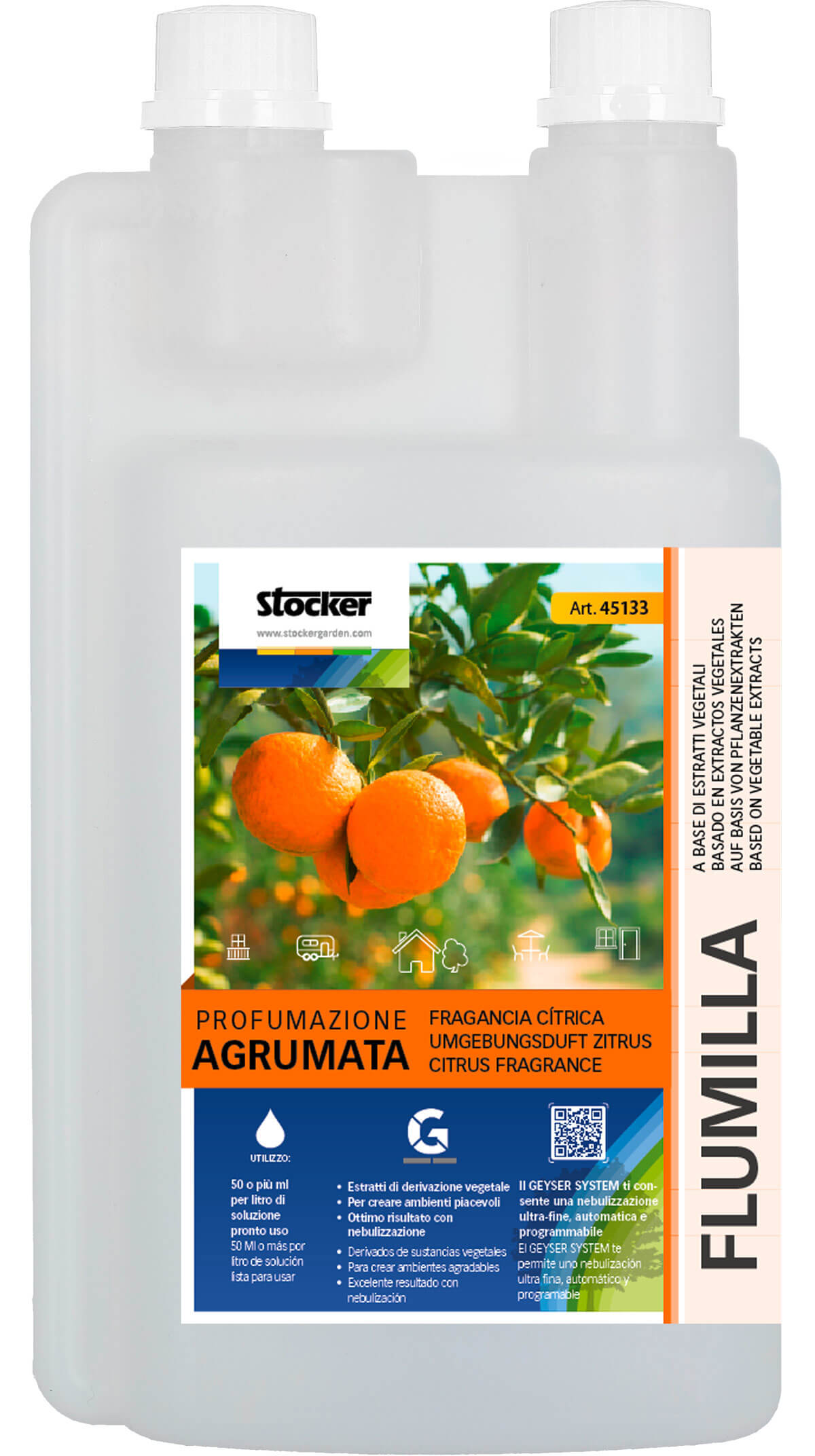 Flumilla profumazione agrumata - Stocker 1 L