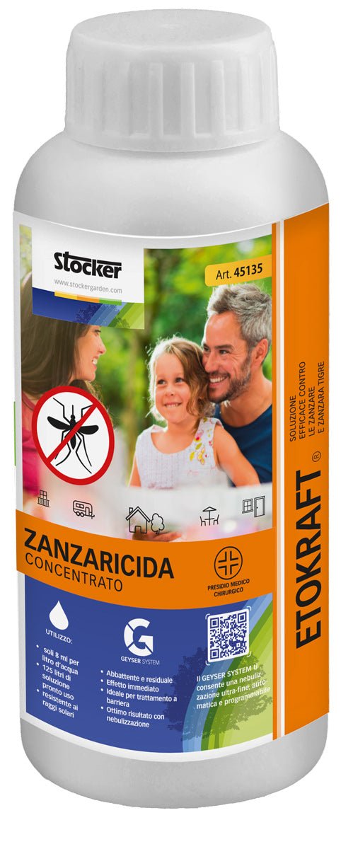 Etokraft zanzaricida anti-zanzare - Stocker 250ml