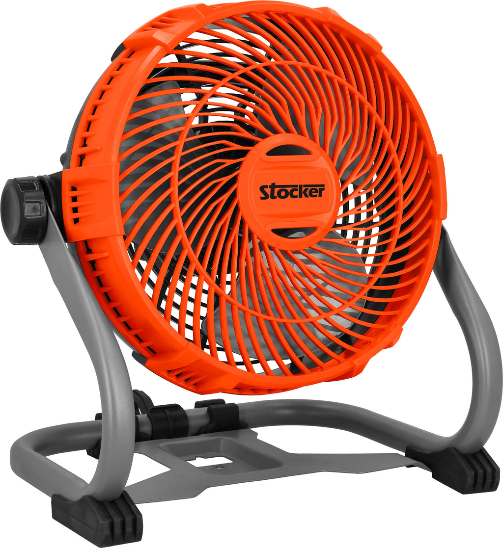 Kit faro e ventilatore 21 V con batteria e caricabatterie - Stocker