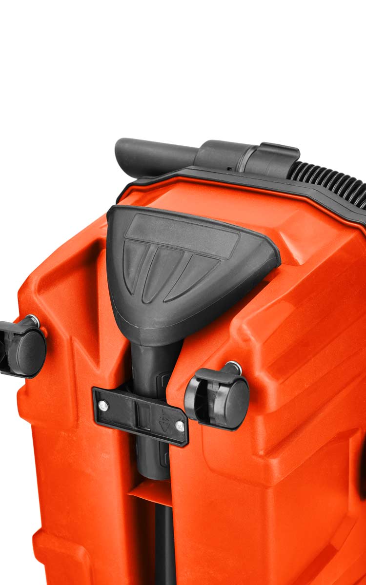 Aspirapolvere e soffiatore 21 V con filtro HEPA, batteria e caricabatterie - Stocker