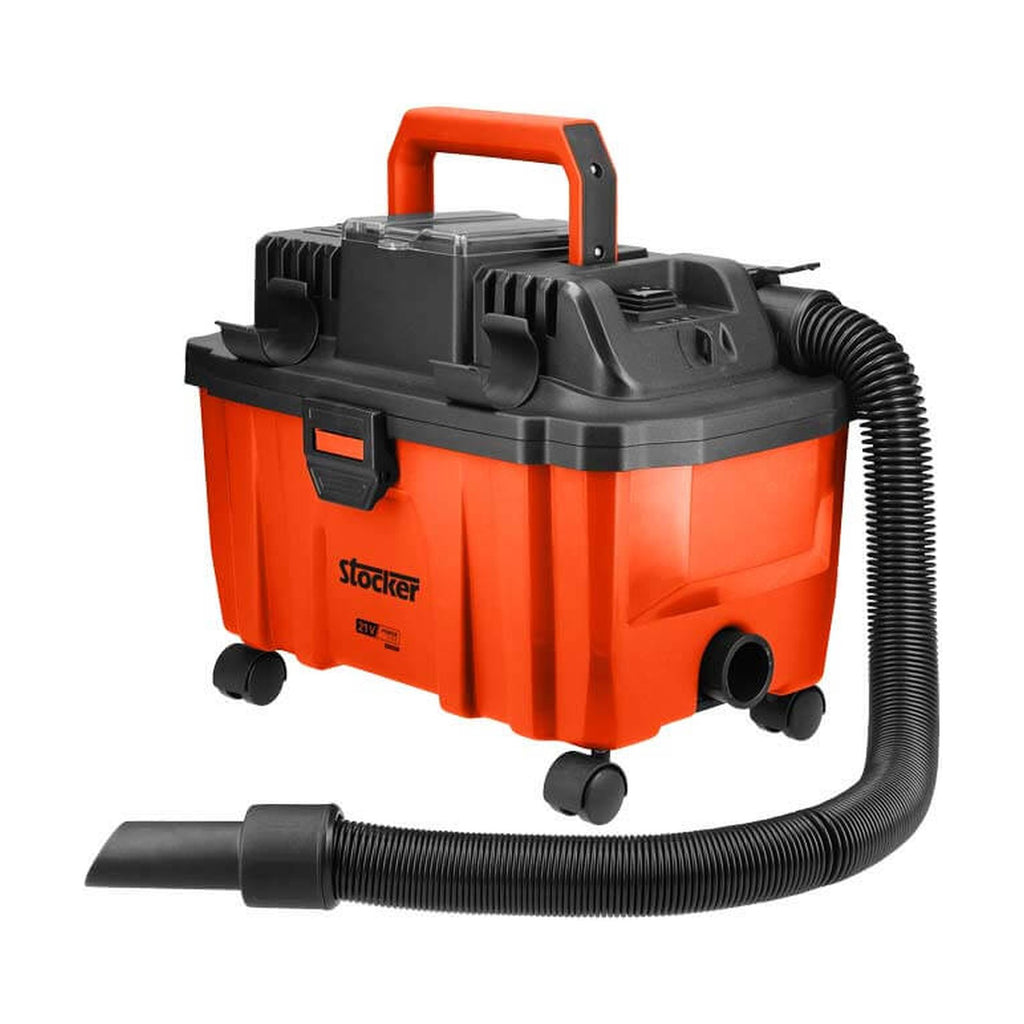 Aspiradora y soplador 21 V con filtro HEPA, batería y cargador - Stocker