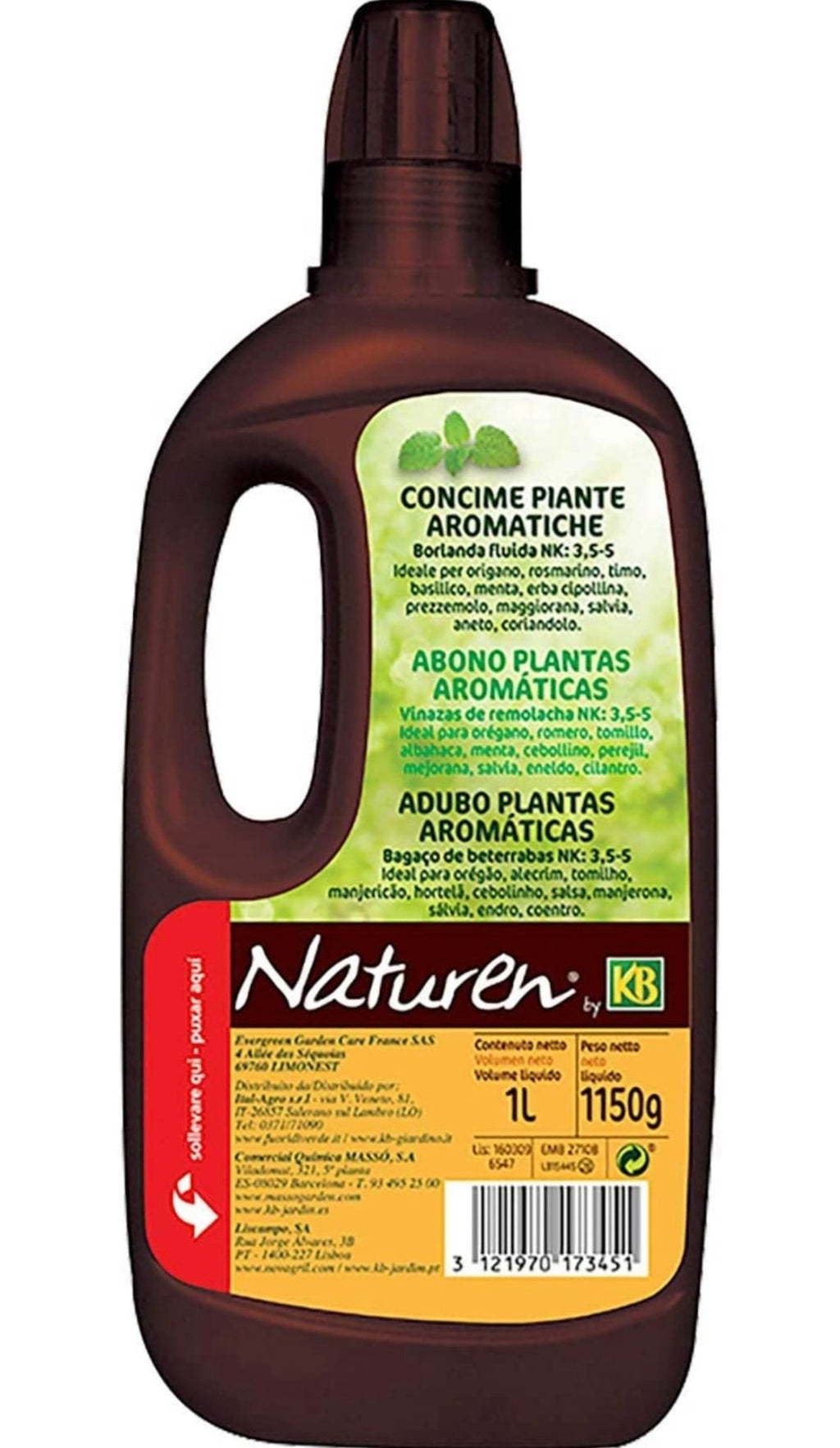 Concime ortaggi e aromatiche - Naturen