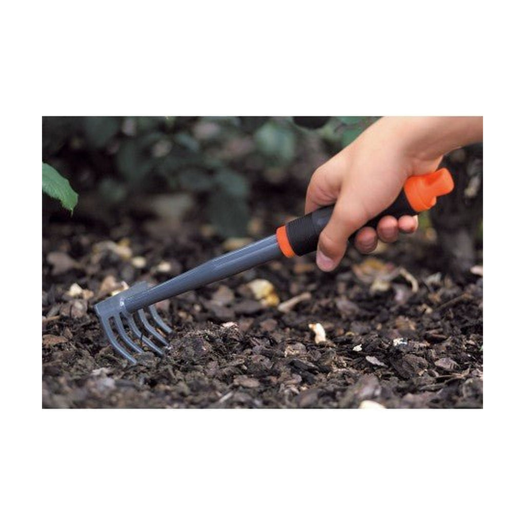 Petit râteau 5 dents pour jardin - Stocker