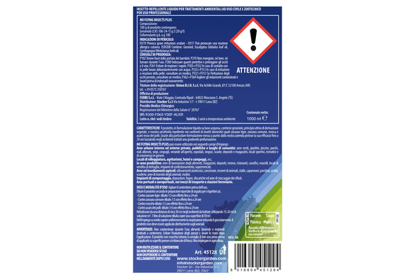 Nebuzan repellente anti-zanzare - Stocker 1Lt