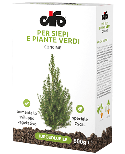 [Linea verde] Concime per siepi e piante verdi - Cifo 600gr